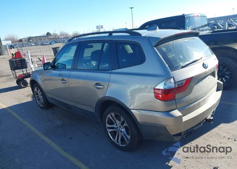 2007 BMW X3 3.0Si from USA, damaged, VIN WBXPC93437WF13359